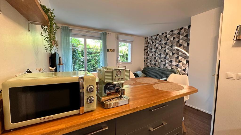 Appartement T2 Rez De Jardin - Disneyland Paris 6 Min Bussy-Saint-Georges Bagian luar foto