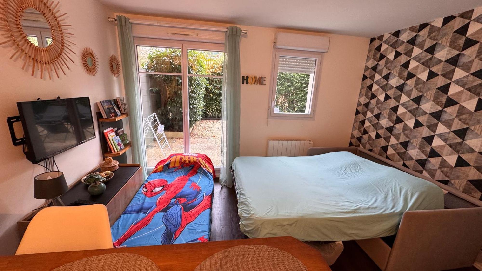 Appartement T2 Rez De Jardin - Disneyland Paris 6 Min Bussy-Saint-Georges Bagian luar foto